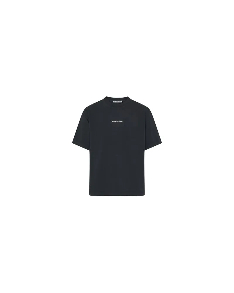 Acne Studios Kurzarm-T-Shirt Black