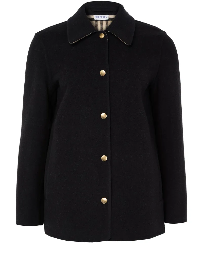 Burberry Hemdjacke aus Wolle 