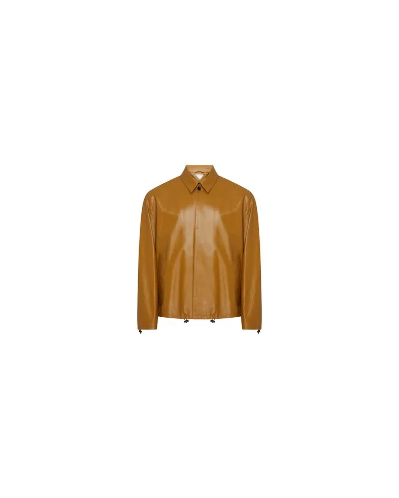 Bottega Veneta Leather jacket Brown