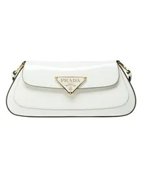 Prada Schultertasche White