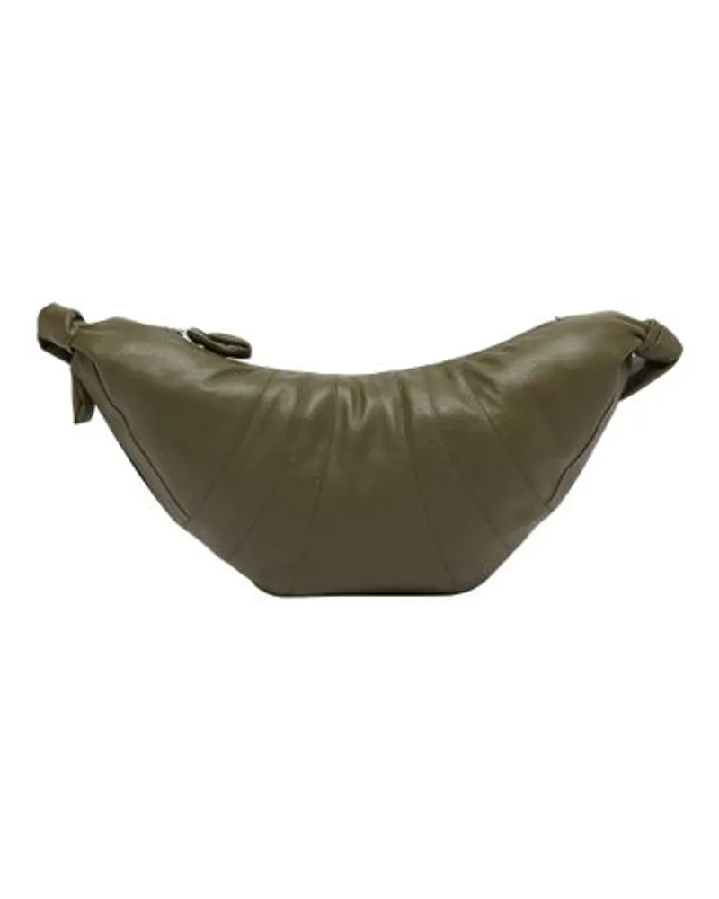 Christophe Lemaire GroßE Tasche Croissant Green