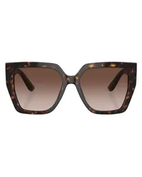 Dolce & Gabbana Quadratische Sonnenbrille DG4438 Brown