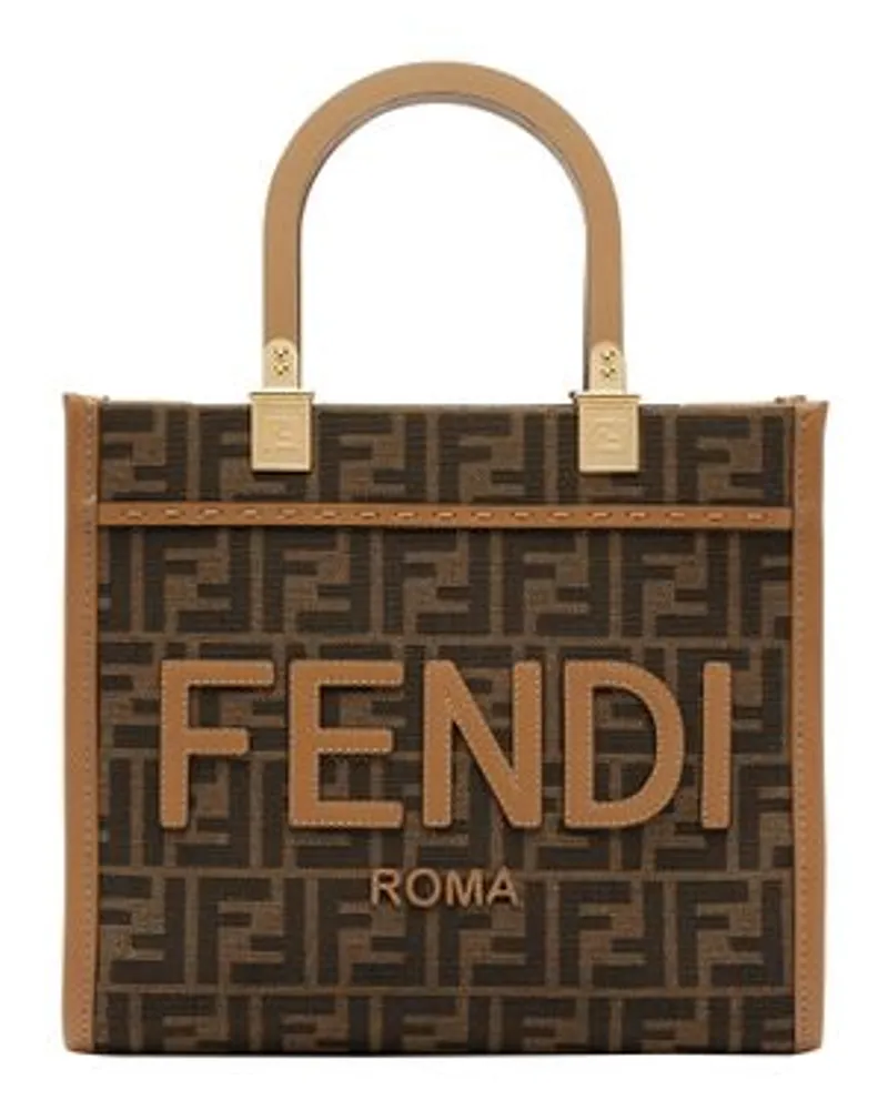 Fendi Fendi Sunshine Small Tasche Brown