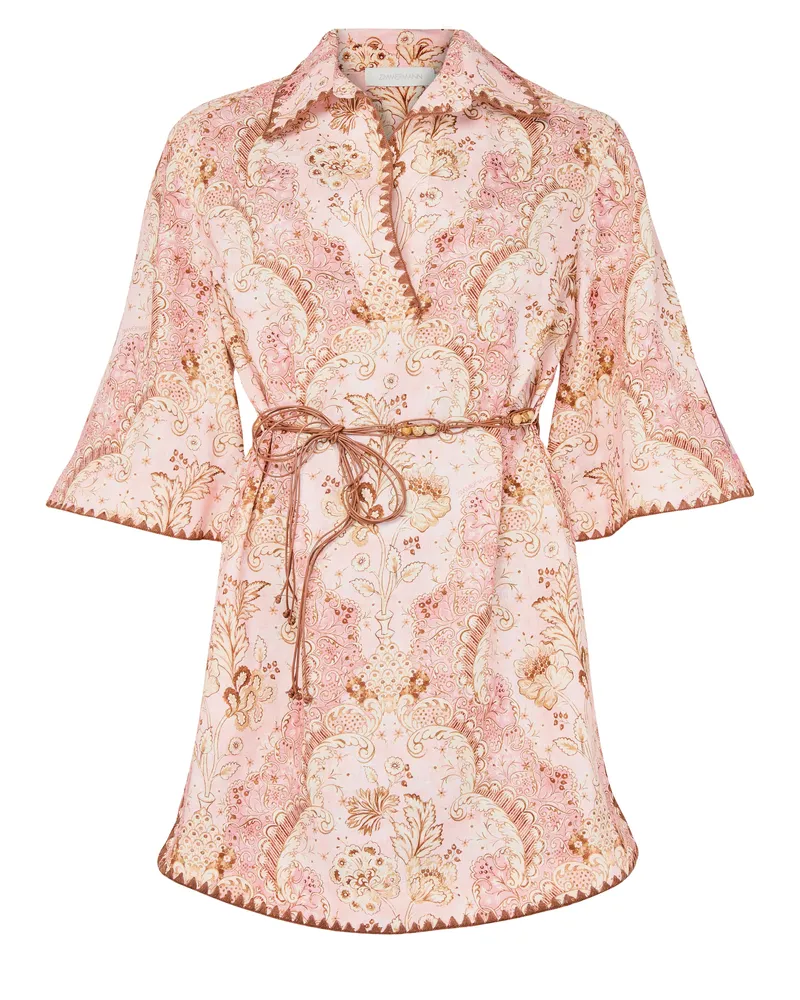 Zimmermann Mini-Tunikakleid Daylight 