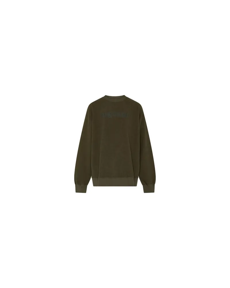 Alexander McQueen Baumwoll-Sweatshirt Green