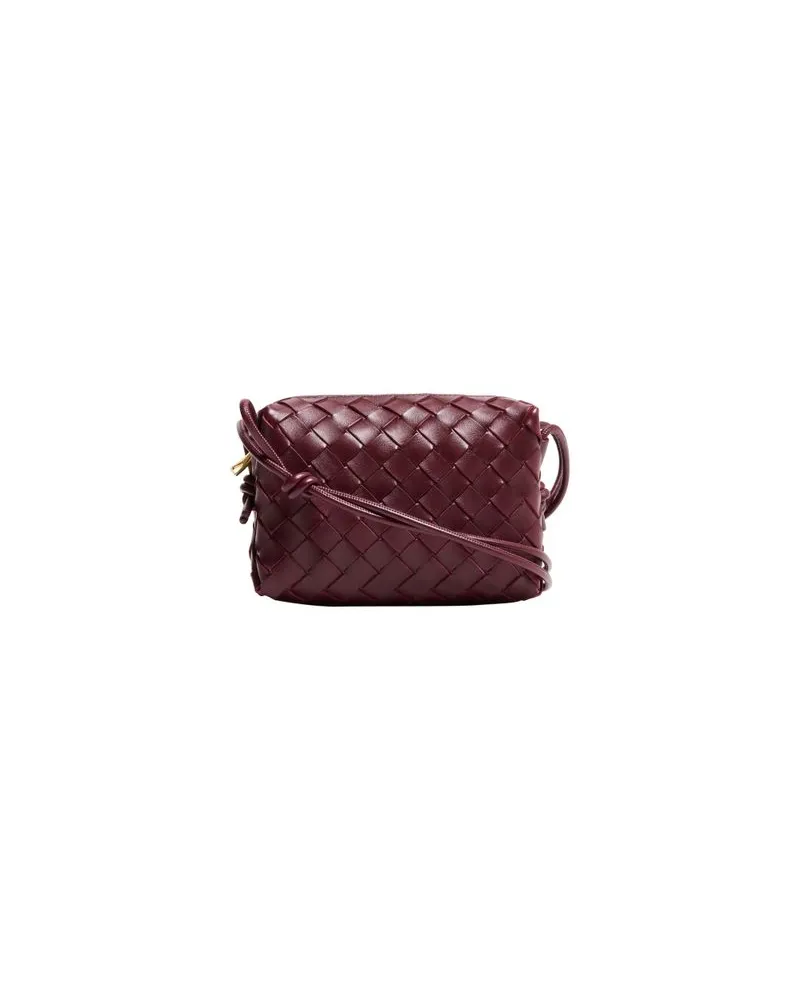 Bottega Veneta Loop mini camera bag Red