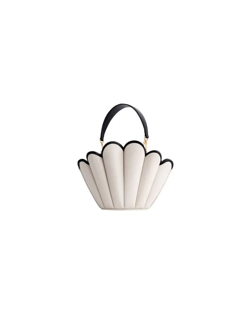 Valextra Mikro-Tasche Iside Off-white