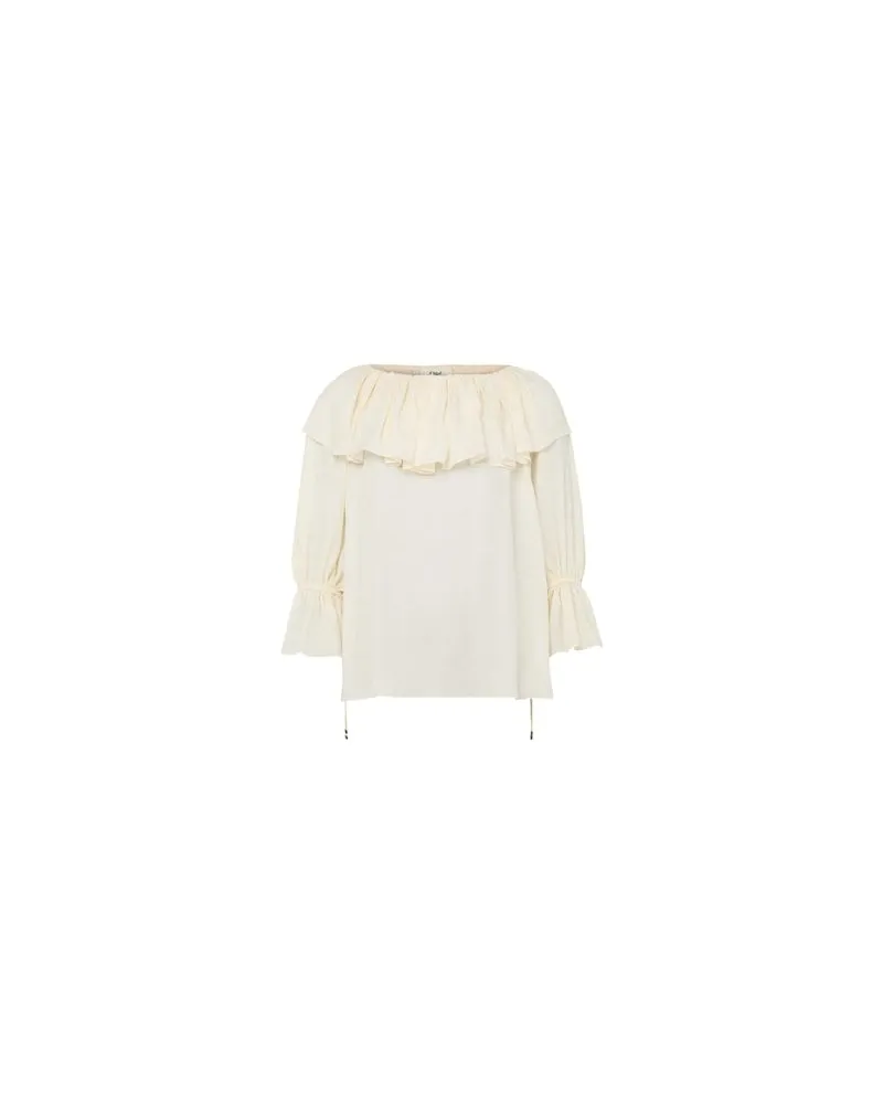 Valextra Mikro-Tasche Iside Off-white