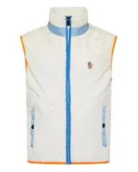 Moncler Ärmellose Daunenjacke Off-white