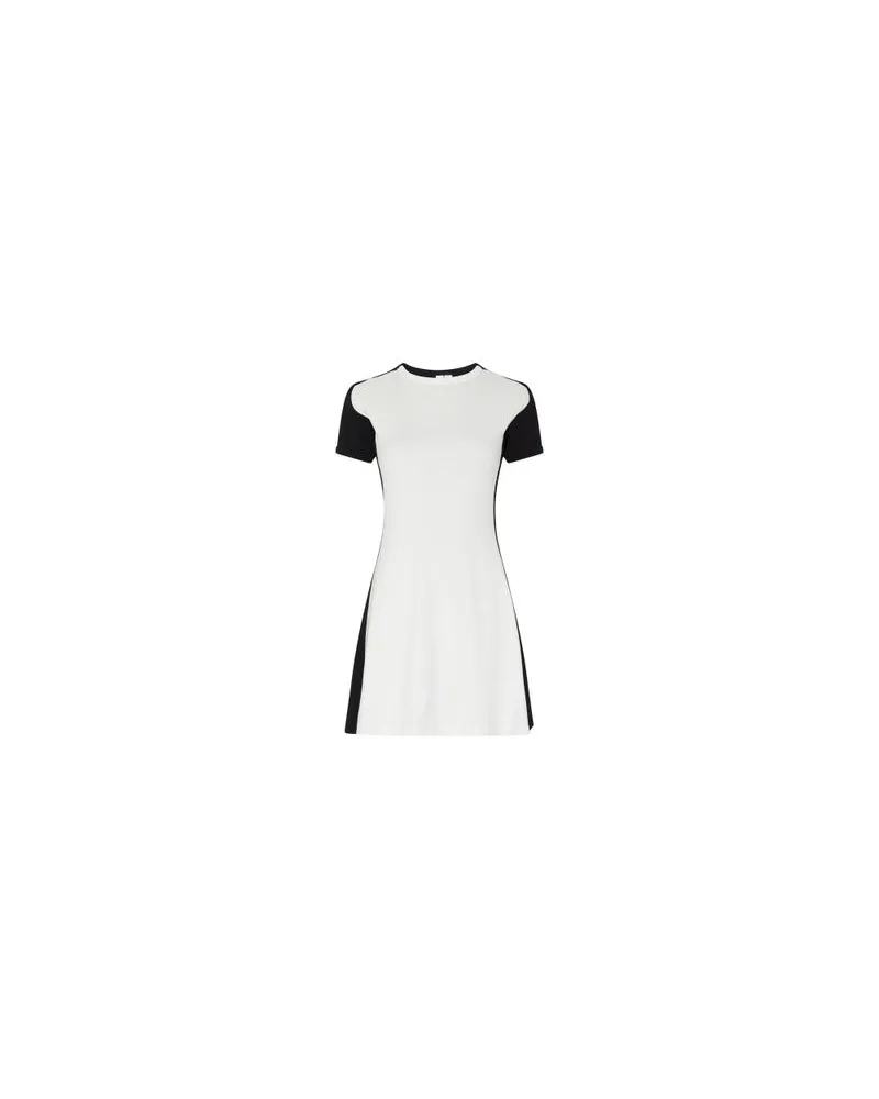 Courrèges Minikleid mit kontrastierendem Rahmen White