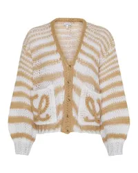 Loewe Cardigan Anagram White