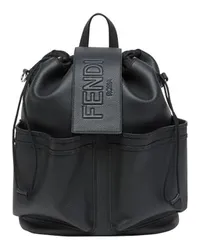 Fendi Fendi Strike Medium Tasche Black