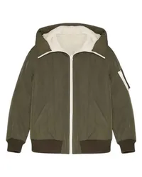 Yves Salomon Wendbare Bomberjacke Green