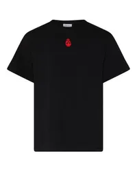 Alexander McQueen Baumwoll-T-Shirt Black