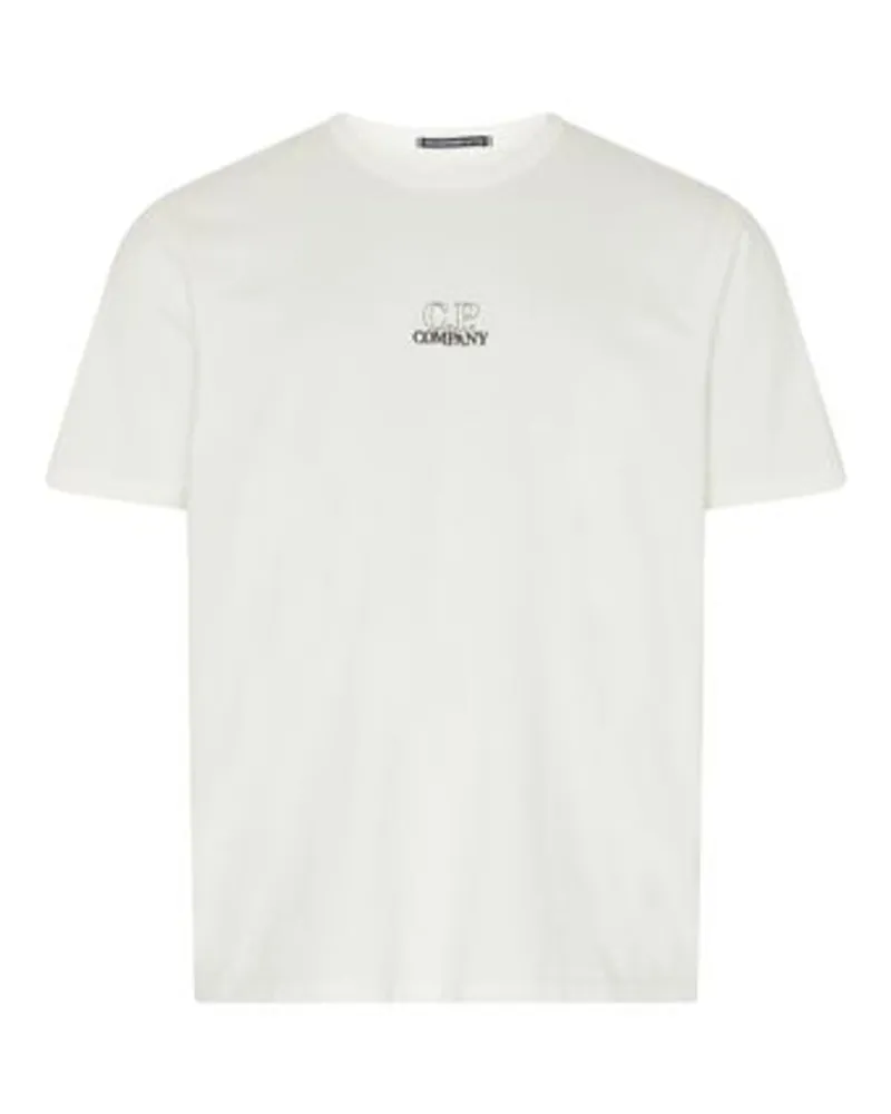 C.P. Company Logo-T-Shirt White