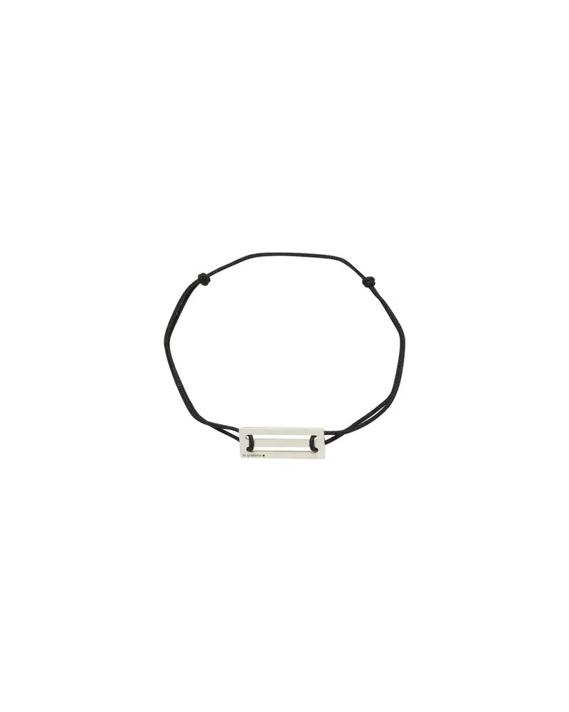 Le Gramme Kordelarmband 25 G Black