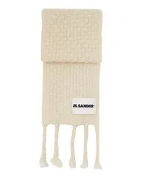 Jil Sander Schal White