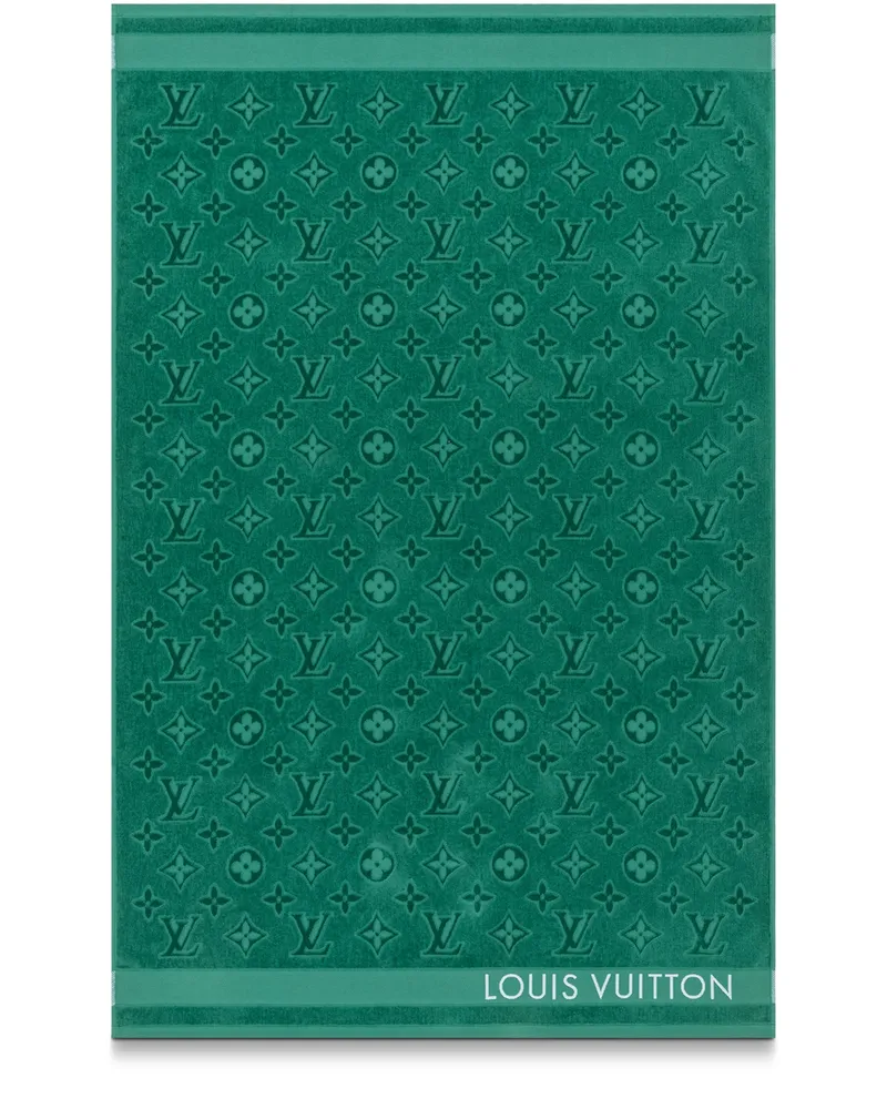 Louis Vuitton LVacation Beach Handtuch Green