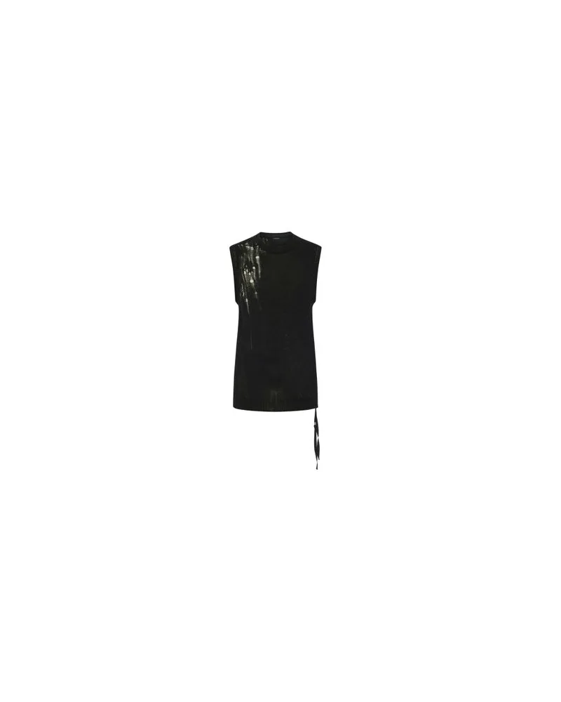 Ann Demeulemeester Tanktop Fabian Black