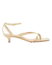 Bottega Veneta Riemchensandalen Stretch Beige