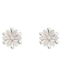 POIRAY Ohrringe Flower Silver