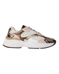 Karl Lagerfeld Komet Sneaker In Metallic-Optik Beige