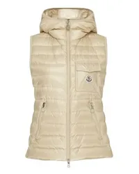 Moncler Ärmellose Daunenjacke Glygos Beige