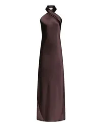 GALVAN Pandora Robe Brown