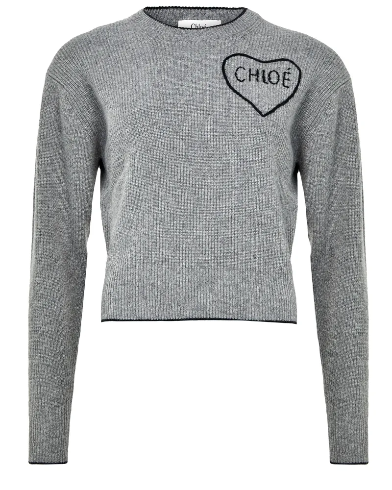 Chloé Pullover mit Logo 