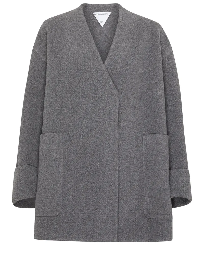 Bottega Veneta Kaschmir Zweireihiger Mantel 