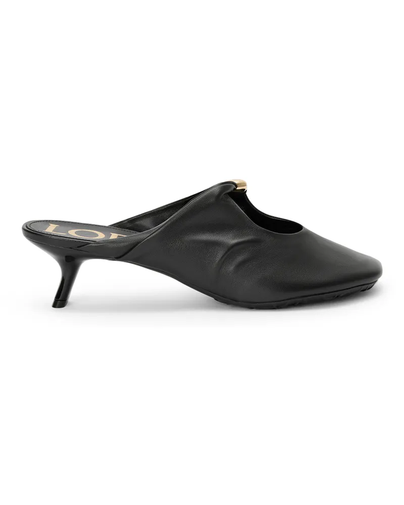 Loewe Mules Pebble 45 aus weichem Lammnappa 
