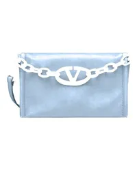 Valentino Garavani Kleine Clutch Vlogo Blue