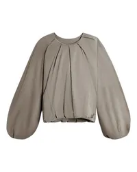 Axel Arigato Geraffter Pullover Sade Grey