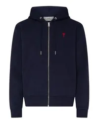 AMI Paris Hoodie Ami de Cœur Blue