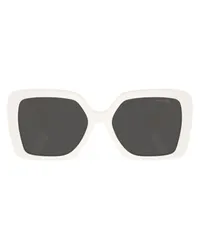 Miu Miu Irregular-Sonnenbrille MU 10YS White