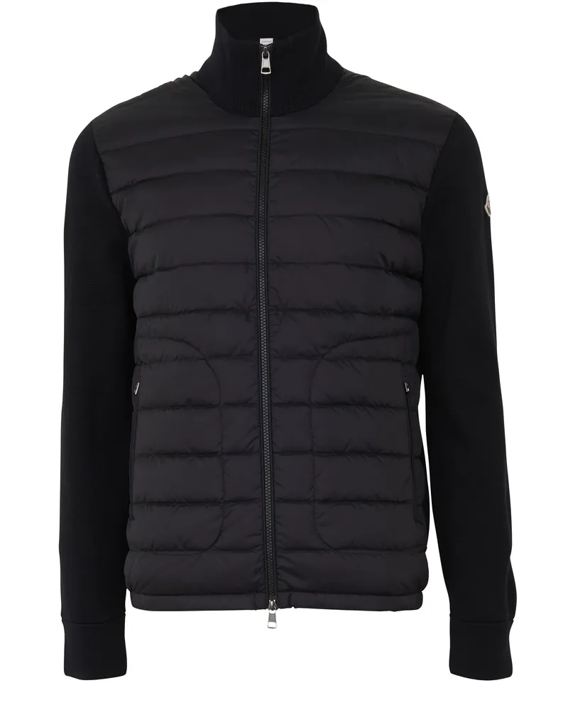 Moncler Jacke aus zweifachem Stoff 