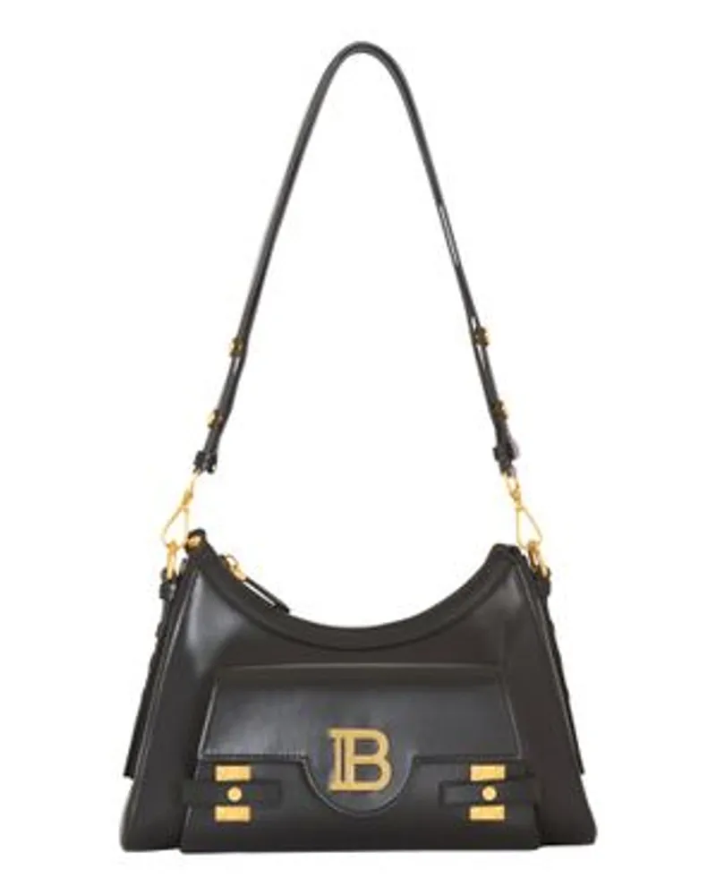 Balmain Hobo Bag B-Buzz 23 Black