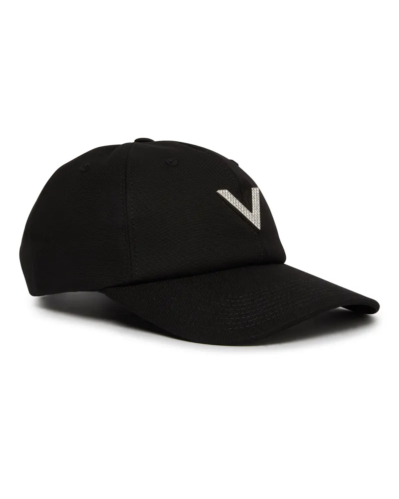 Valentino Garavani Kappe V Signatur Black