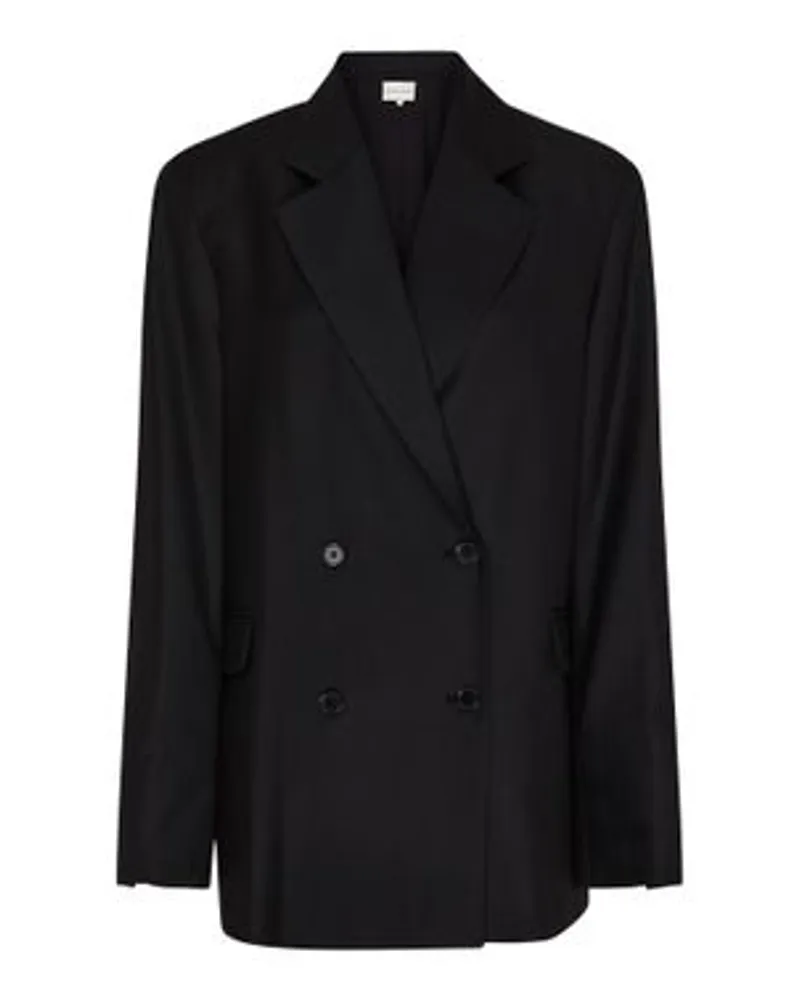 Loulou Studio Donau Wollblazer Black