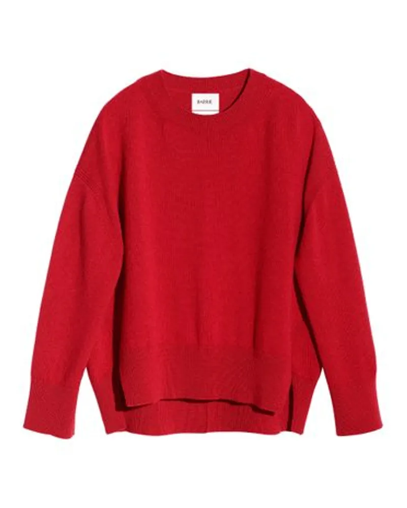 Barrie Ikonischer Oversized-Kaschmirpullover Red