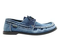 Campo-Mokassins aus Denim