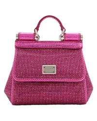 Dolce & Gabbana Mini-Handtasche Sicily Pink