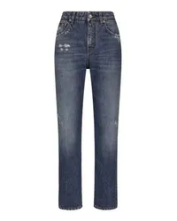 Dolce & Gabbana Boyfriend-Jeans Multicolor