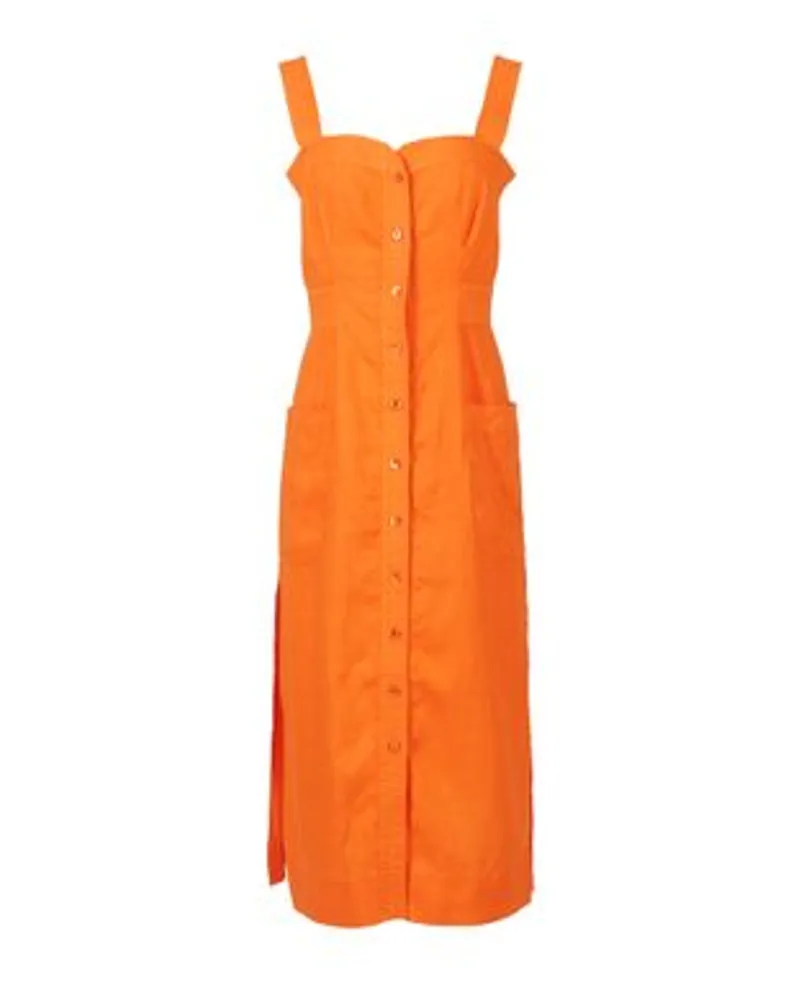 Equipment Kleid Josefina Orange