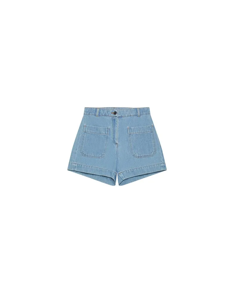 Vanessa Bruno Shorts Telias Blue