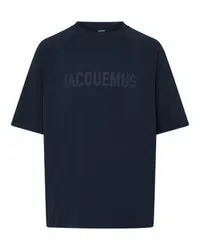 Jacquemus T-Shirt Typo Blue