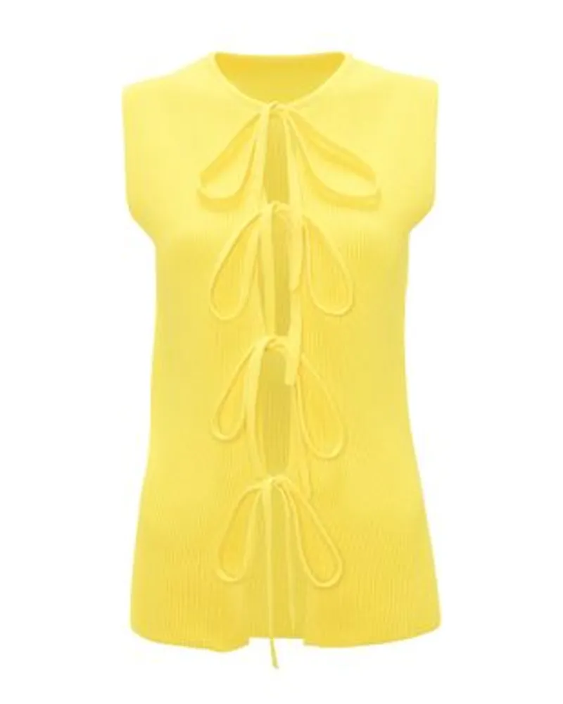 J.W.Anderson Tanktop n-Detail Yellow