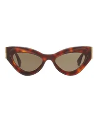 Fendi Brille FF Diamond Brown