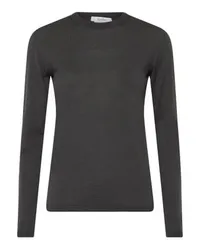 Max Mara Rundhals-Pullover Pesco Grey