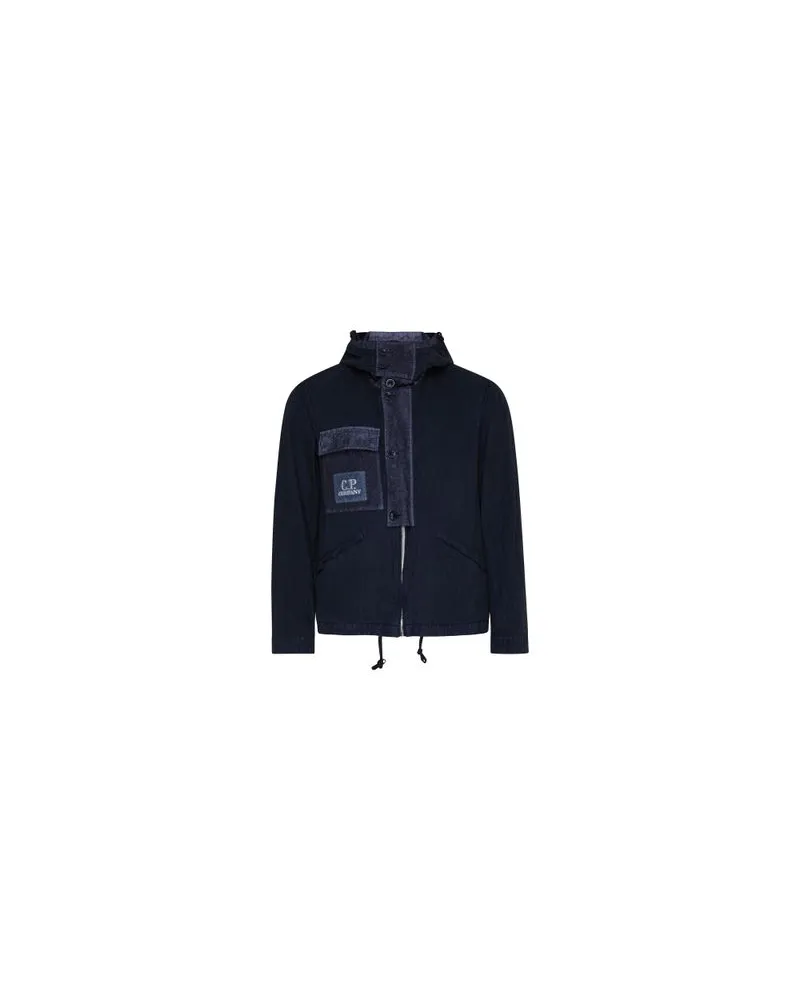 C.P. Company Jacke mit Kapuze 50 Fili Gum Blue